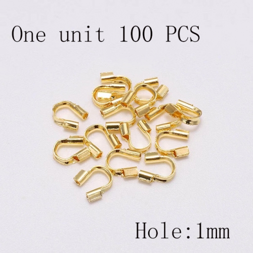 Wholesale DIY Jewelry Stainless Steel 316L Crimps and Cord Ends Fittings NO.#SJ137AG3049