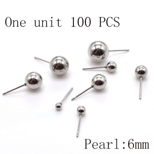 BC Wholesale DIY Jewelry Stainless Steel 316L Earrings Fitting NO.#SJ137A6011