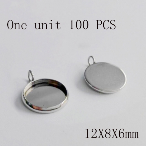 Wholesale DIY Jewelry Stainless Steel 316L Bead Caps or Pendant Caps Fittings NO.#SJ137A1261