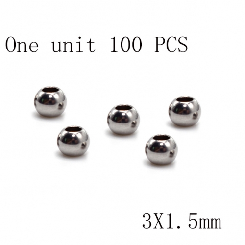 BC Wholesale DIY Jewelry Stainless Steel 316L Beads Fitting NO.#SJ137A2103