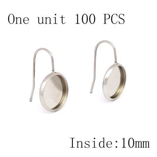 BC Wholesale DIY Jewelry Stainless Steel 316L Earrings Fitting NO.#SJ137AS1028