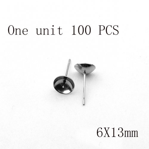 BC Wholesale DIY Jewelry Stainless Steel 316L Earrings Fitting NO.#SJ137A6137