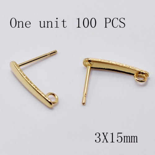 BC Wholesale DIY Jewelry Stainless Steel 316L Earrings Fitting NO.#SJ137ADG35