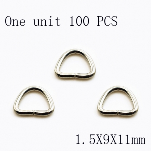 BC Wholesale Jewelry Fittings Stainless Steel 316L DIY Fittings NO.#SJ137AD001