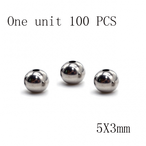 BC Wholesale DIY Jewelry Stainless Steel 316L Beads Fitting NO.#SJ137A2114