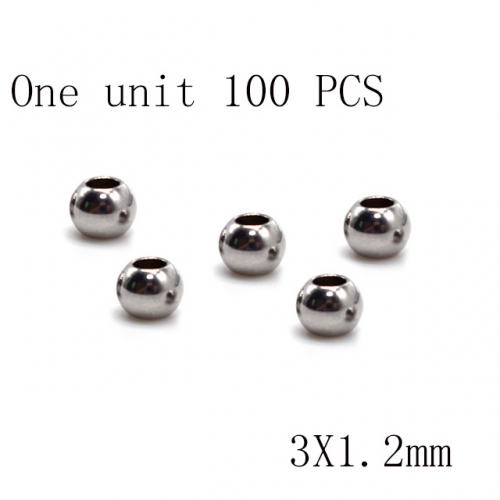 BC Wholesale DIY Jewelry Stainless Steel 316L Beads Fitting NO.#SJ137A2102