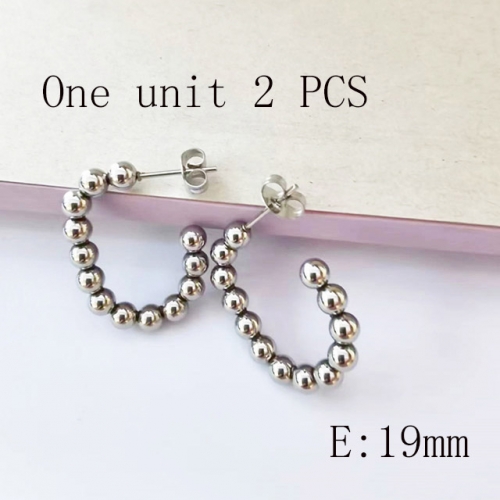 BC Wholesale DIY Jewelry Stainless Steel 316L Earrings Fitting NO.#SJ137AES0419