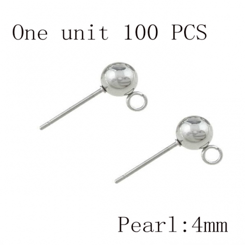 BC Wholesale DIY Jewelry Stainless Steel 316L Earrings Fitting NO.#SJ137A4015