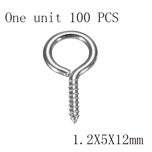 Wholesale DIY Jewelry Stainless Steel 316L Pendant Bails Fittings NO.#SJ137AS1483