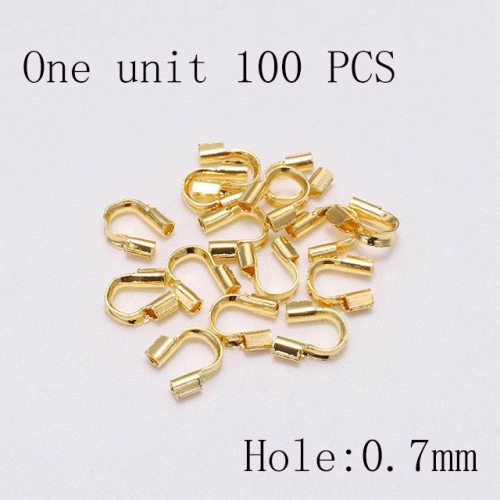 Wholesale DIY Jewelry Stainless Steel 316L Crimps and Cord Ends Fittings NO.#SJ137AG3047