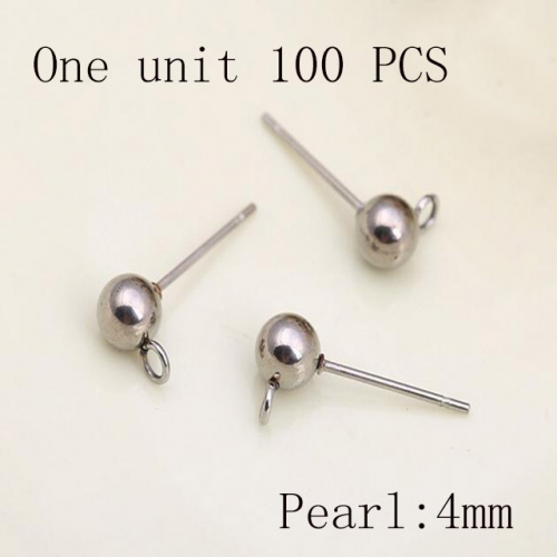 BC Wholesale DIY Jewelry Stainless Steel 316L Earrings Fitting NO.#SJ137AT015