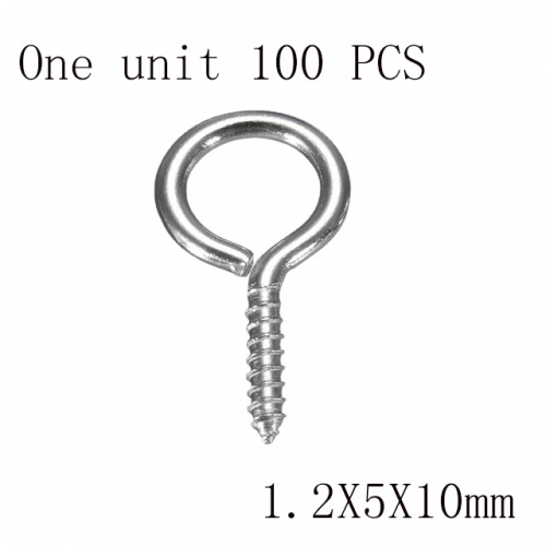 Wholesale DIY Jewelry Stainless Steel 316L Pendant Bails Fittings NO.#SJ137AS1482