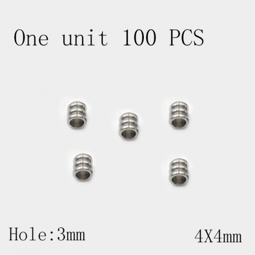BC Wholesale DIY Jewelry Stainless Steel 316L Beads Fitting NO.#SJ137A4400