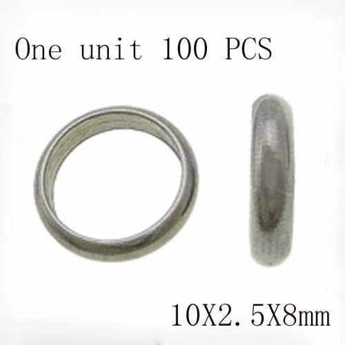 BC Wholesale DIY Jewelry Stainless Steel 316L Beads Fitting NO.#SJ137AS2124