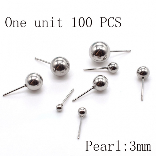 BC Wholesale DIY Jewelry Stainless Steel 316L Earrings Fitting NO.#SJ137A3008