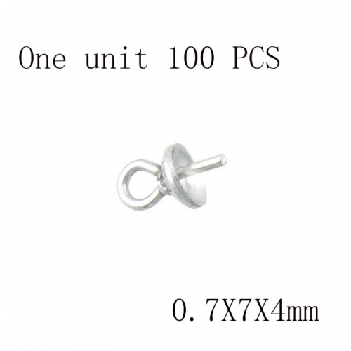 Wholesale DIY Jewelry Stainless Steel 316L Bead Caps or Pendant Caps Fittings NO.#SJ137A0771