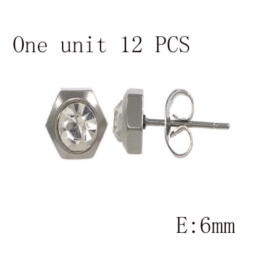 BC Wholesale DIY Jewelry Stainless Steel 316L Earrings Fitting NO.#SJ137AEW1802