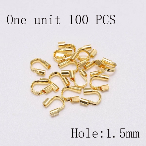 Wholesale DIY Jewelry Stainless Steel 316L Crimps and Cord Ends Fittings NO.#SJ137AG3050