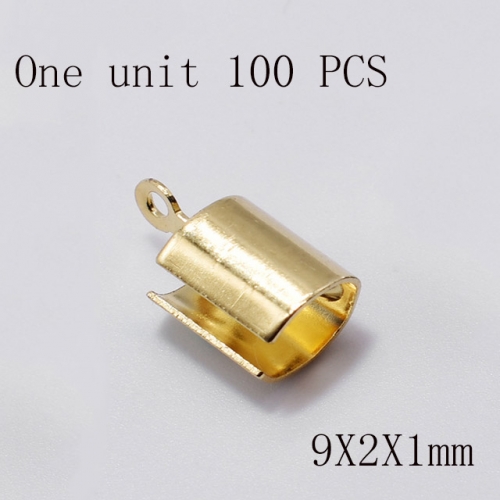 Wholesale DIY Jewelry Stainless Steel 316L Crimps and Cord Ends Fittings NO.#SJ137AG9210