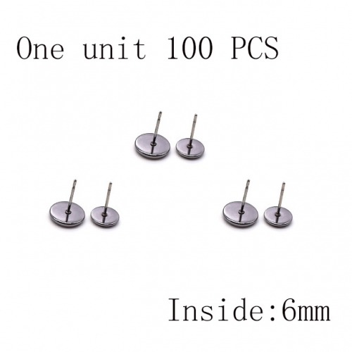 BC Wholesale DIY Jewelry Stainless Steel 316L Earrings Fitting NO.#SJ137AS019