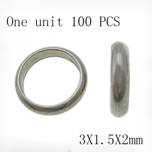 BC Wholesale DIY Jewelry Stainless Steel 316L Beads Fitting NO.#SJ137AS2112