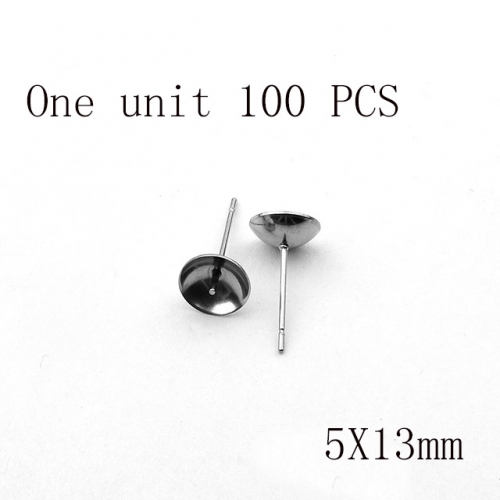 BC Wholesale DIY Jewelry Stainless Steel 316L Earrings Fitting NO.#SJ137A5136