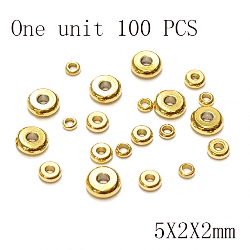 BC Wholesale DIY Jewelry Stainless Steel 316L Beads Fitting NO.#SJ137AG3155