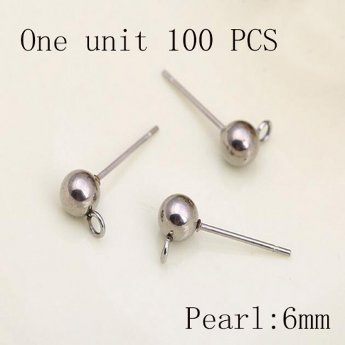 BC Wholesale DIY Jewelry Stainless Steel 316L Earrings Fitting NO.#SJ137AT017