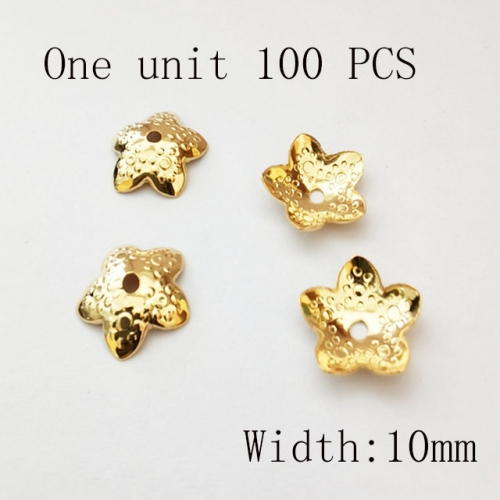 Wholesale DIY Jewelry Stainless Steel 316L Bead Caps or Pendant Caps Fittings NO.#SJ137AG1002