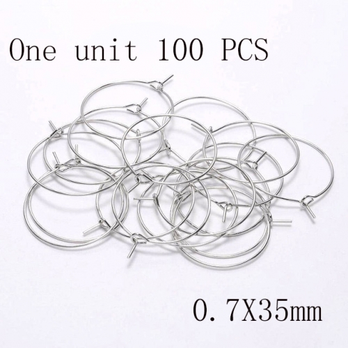 BC Wholesale DIY Jewelry Stainless Steel 316L Earrings Fitting NO.#SJ137A5009