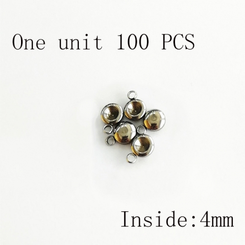 Wholesale DIY Jewelry Stainless Steel 316L Bead Caps or Pendant Caps Fittings NO.#SJ137A2802