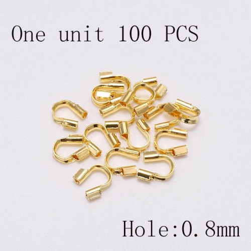 Wholesale DIY Jewelry Stainless Steel 316L Crimps and Cord Ends Fittings NO.#SJ137AG3048