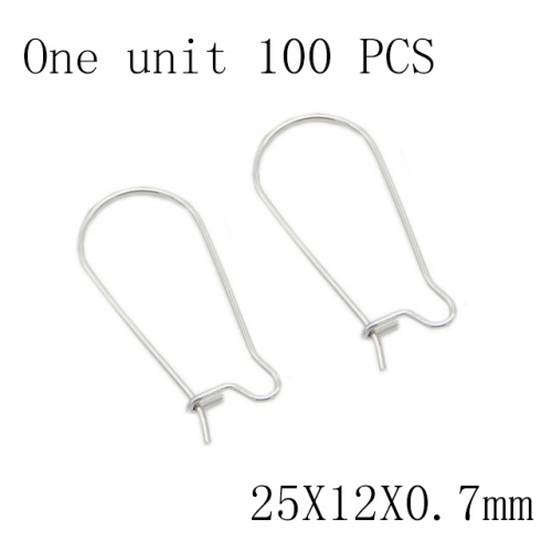 BC Wholesale DIY Jewelry Stainless Steel 316L Earrings Fitting NO.#SJ137A2507