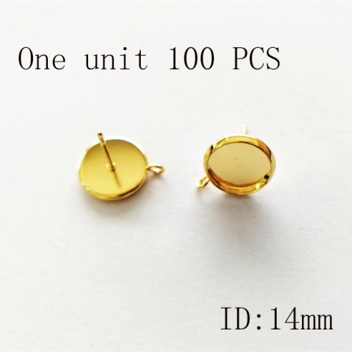 BC Wholesale DIY Jewelry Stainless Steel 316L Earrings Fitting NO.#SJ137AG6204