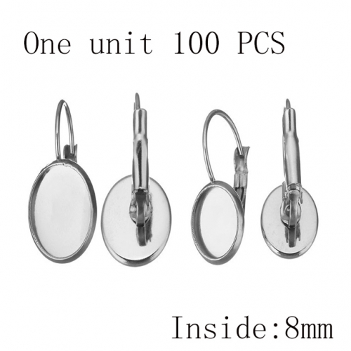 BC Wholesale DIY Jewelry Stainless Steel 316L Earrings Fitting NO.#SJ137AS8033