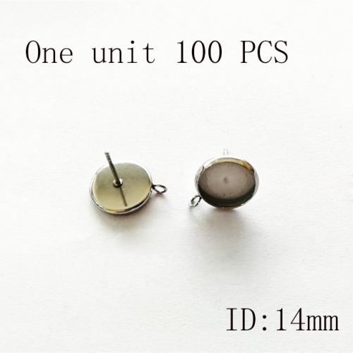 BC Wholesale DIY Jewelry Stainless Steel 316L Earrings Fitting NO.#SJ137AS6204