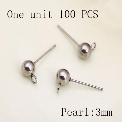 BC Wholesale DIY Jewelry Stainless Steel 316L Earrings Fitting NO.#SJ137AT014