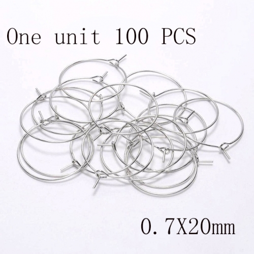 BC Wholesale DIY Jewelry Stainless Steel 316L Earrings Fitting NO.#SJ137AS2006