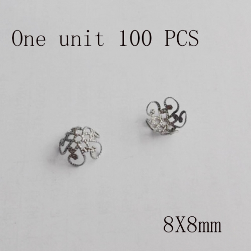 Wholesale DIY Jewelry Stainless Steel 316L Bead Caps or Pendant Caps Fittings NO.#SJ137A1012