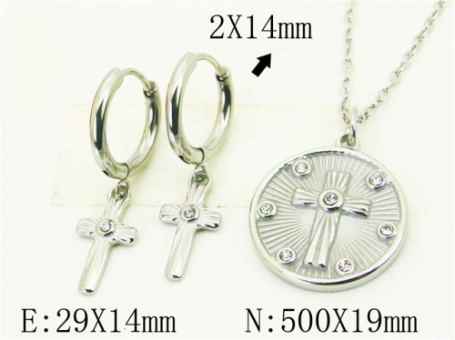 BC Wholesale Fashion Jewelry Sets Stainless Steel 316L Jewelry Sets NO.#BC06S1100HIF