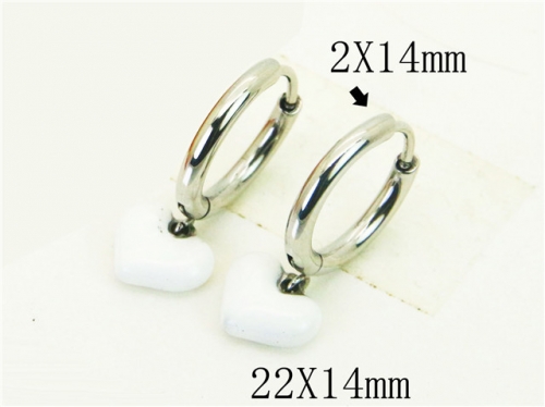 BC Wholesale Jewelry Earrings 316L Stainless Steel Earrings Or Studs NO.#BC06E0345MQ