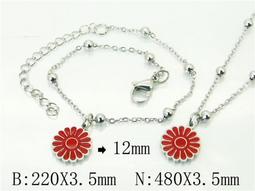 BC Wholesale Fashion Jewelry Sets Stainless Steel 316L Jewelry Sets NO.#BC91S1421HDD