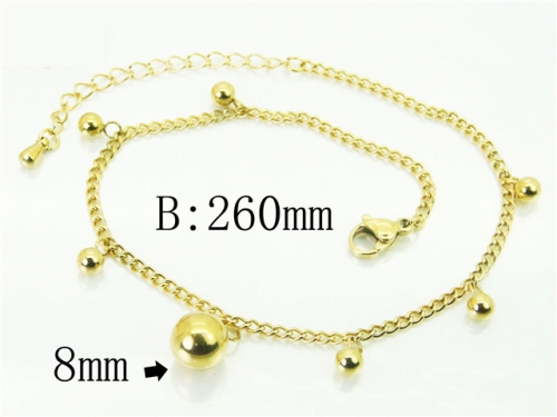 BC Wholesale Anklets Jewelry Stainless Steel 316L Anklets NO.#BC32B0737OX