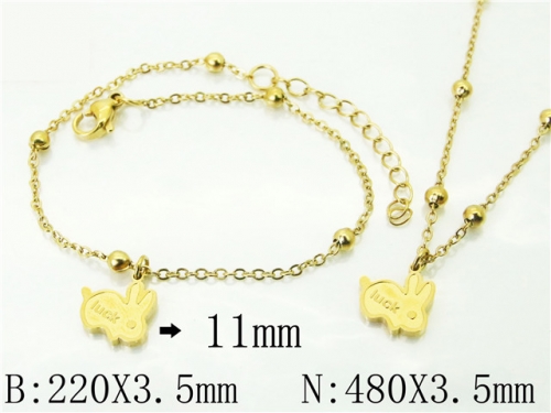 BC Wholesale Fashion Jewelry Sets Stainless Steel 316L Jewelry Sets NO.#BC91S1432HIR
