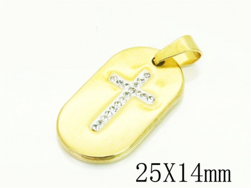 BC Wholesale Jewelry Pendant Stainless Steel 316L Pendants NO.#BC62P0154JR