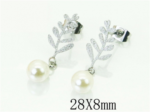 BC Wholesale Jewelry Earrings 316L Stainless Steel Earrings Or Studs NO.#BC80E0695KL