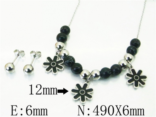 BC Wholesale Fashion Jewelry Sets Stainless Steel 316L Jewelry Sets NO.#BC91S1371HHZ
