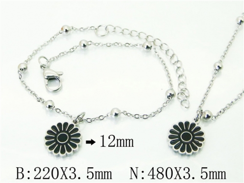 BC Wholesale Fashion Jewelry Sets Stainless Steel 316L Jewelry Sets NO.#BC91S1419HAA