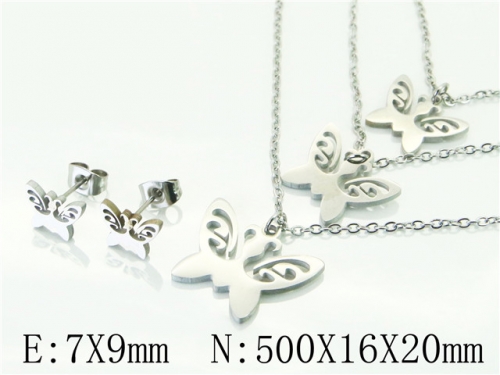 BC Wholesale Fashion Jewelry Sets Stainless Steel 316L Jewelry Sets NO.#BC57S0118MD