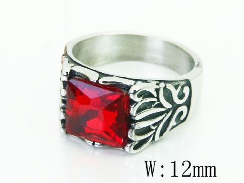 BC Wholesale Rings Jewelry Stainless Steel 316L Rings NO.#BC17R0781HIC